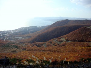 紅葉の恵山